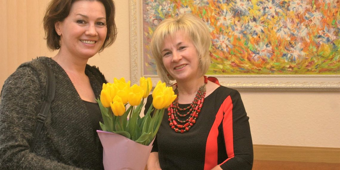 З Ларисою Руснак