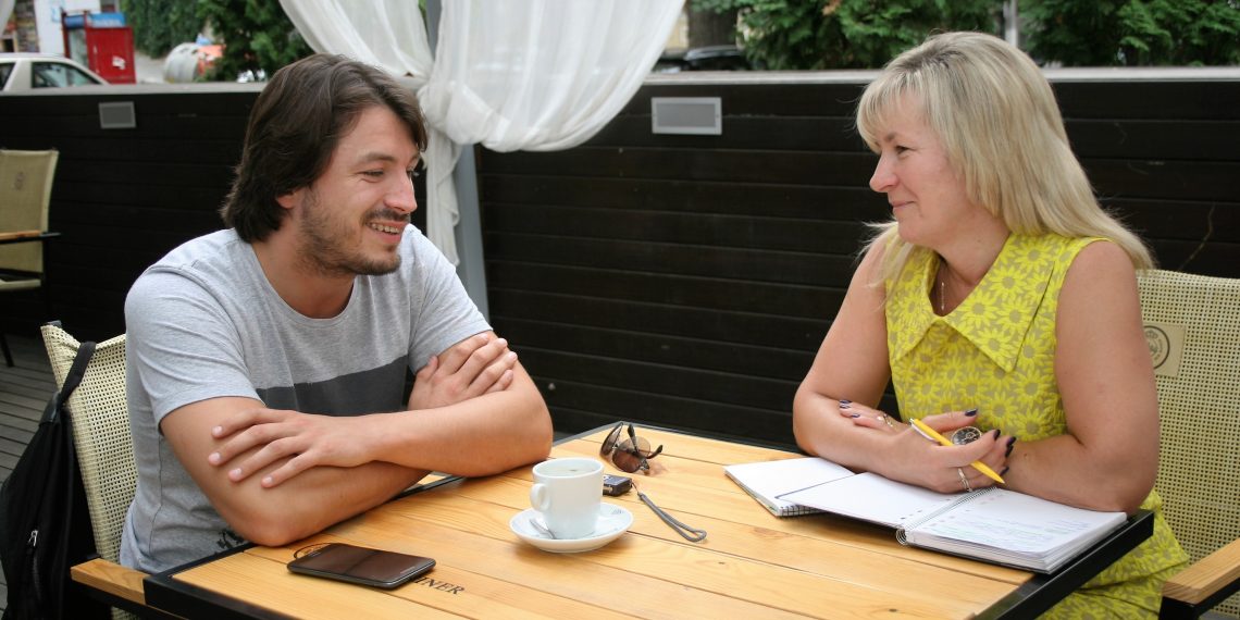 З Сергієм Притулою