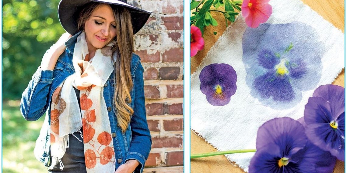 Переносимо відбитки живих рослин на тканину правильно