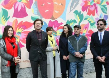 У столиці з’явився ще один арт-об’єкт, оздоблений самчиківським розписом