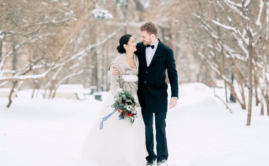 Взимку до сукні нареченої – особливі вимоги