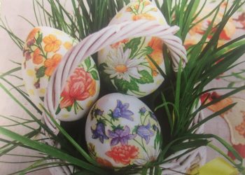 Великодній декупаж яєць