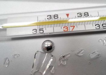 Що робити, якщо розбився ртутний градусник?