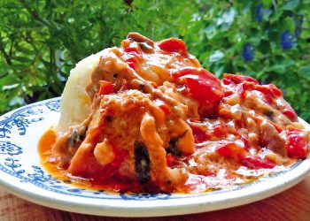 М’ясна підлива з солодким перцем