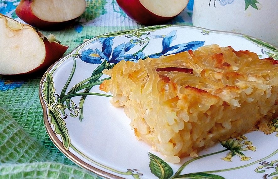 Яблучний макаронник