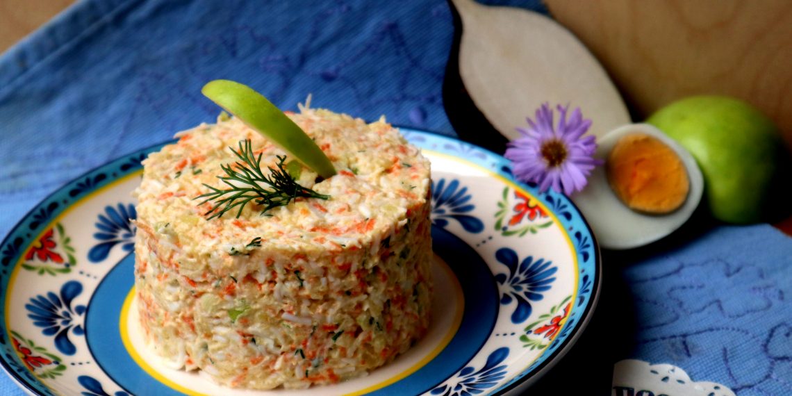 Салат із чорної редьки