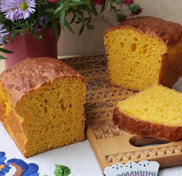 Домашній гарбузовий хліб