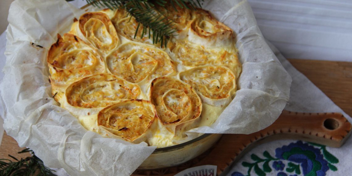 Простий пиріг без замісу тіста