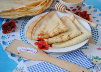 Млинці на газованій воді для будь-якої начинки