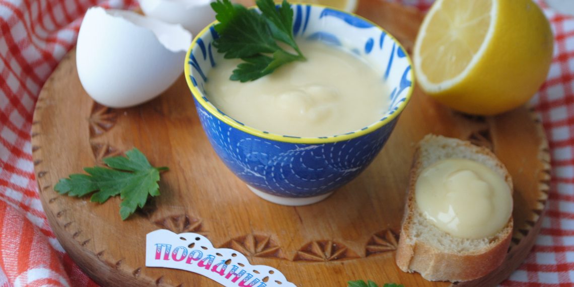 Як приготувати майонез за 2 хвилини