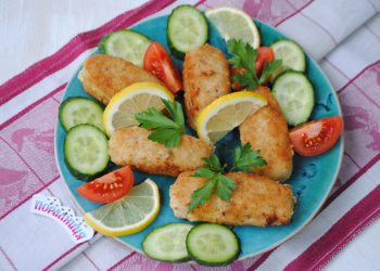 Хрусткі картопляно-рибні палички