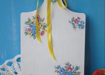 Як за допомогою красивих серветок зробити корисний подарунок