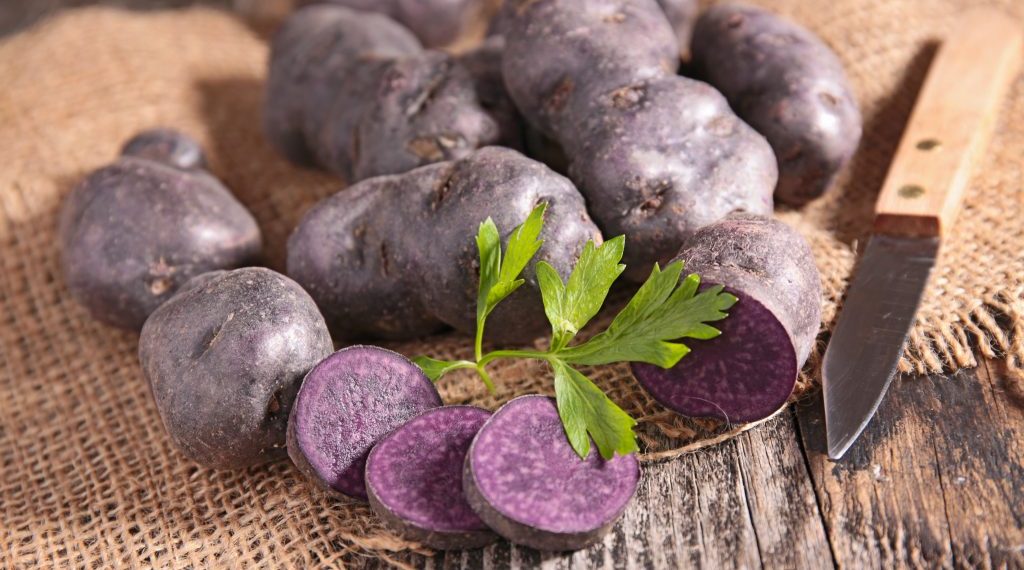 Фіолетова картопля