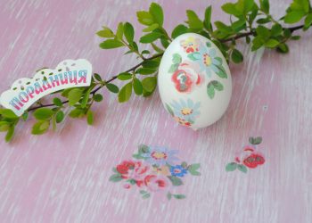 Натуральний клей для оздоблення серветками