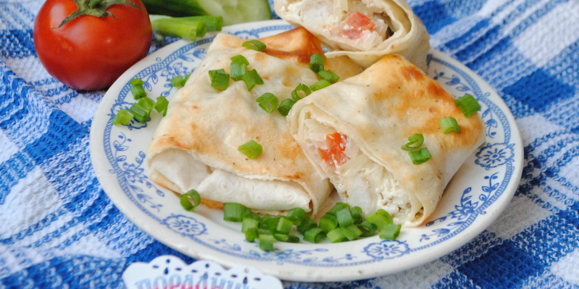 Риба в лаваші вийде соковитою