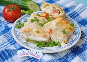 Риба в лаваші вийде соковитою