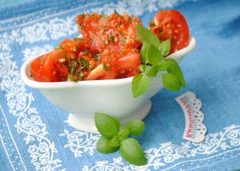 Помідори в соусі з солодкого перцю