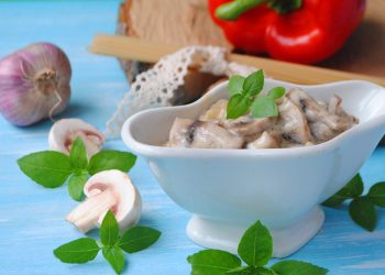 Вершково-грибний соус