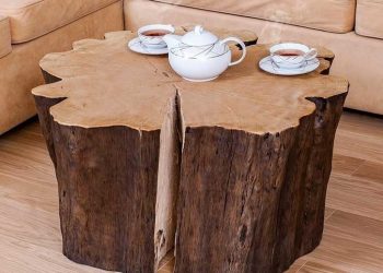 Журнальний столик у природному стилі