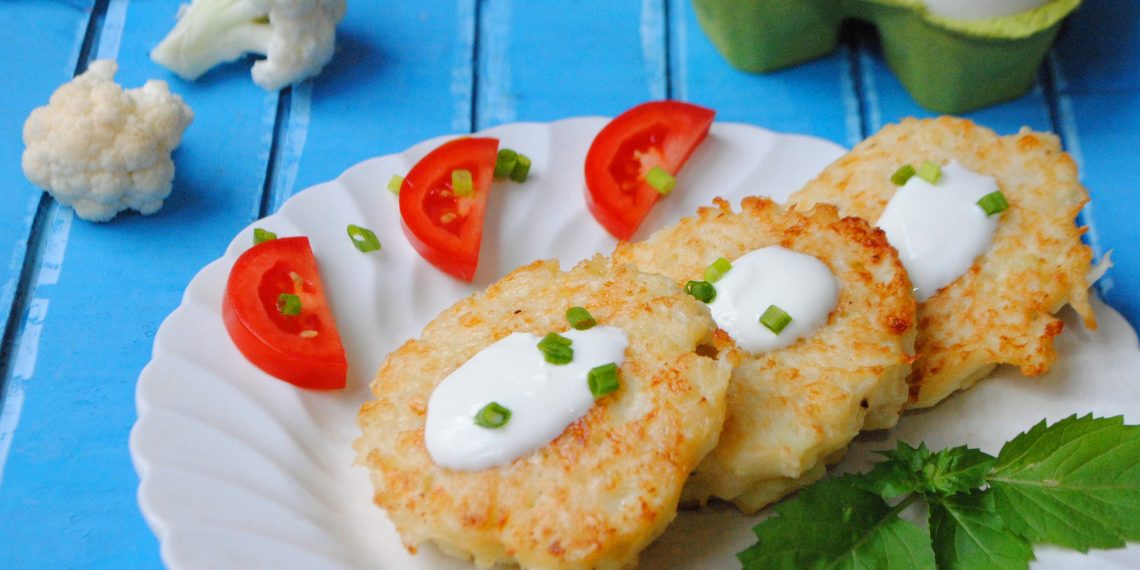 Оладки з цвітної капусти