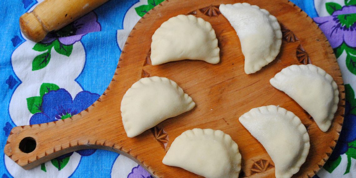 Вареники на картопляному відварі