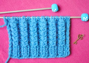 Об’ємний візерунок для шапки