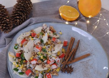 Салат із крабовими паличками від Руслана Сенічкіна