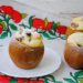 Запечені яблука з сирною начинкою