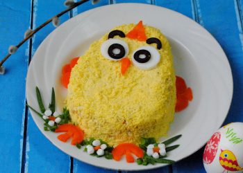 Великодній салат “Жовте пташеня”