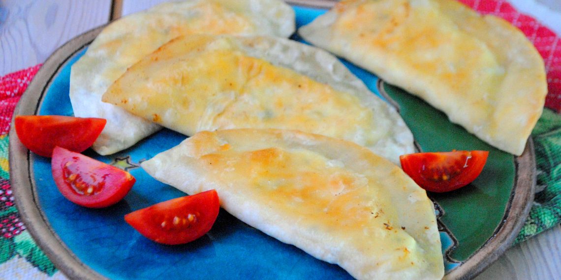 Ліниві чебуреки з лаваша