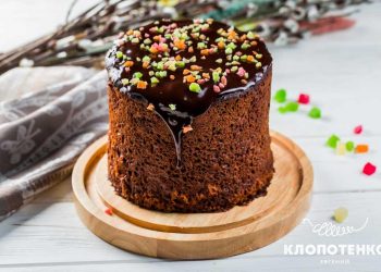 Шоколадна паска з цукатами від Євгена Клопотенка