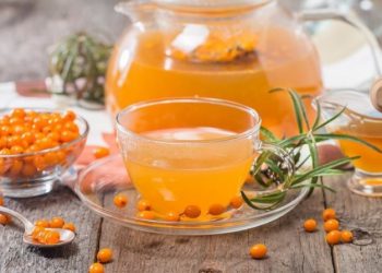 Обліпиховий чай проти весняної втоми