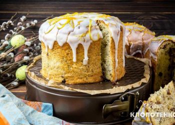 Великодній панеттоне від Євгена Клопотенка