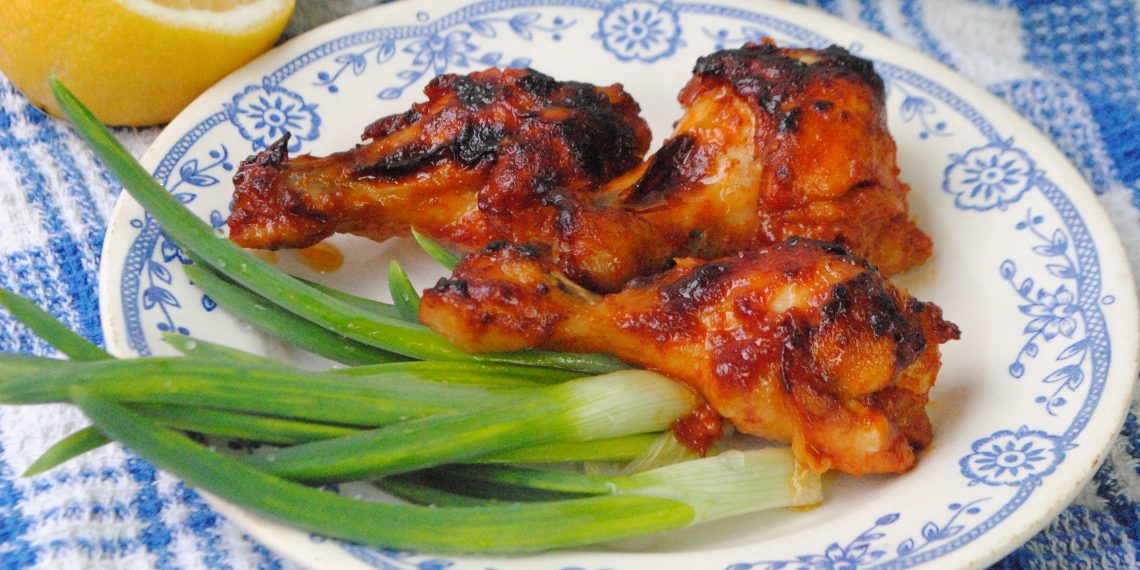 Курячі крильця в глазурі