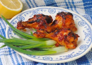 Курячі крильця в глазурі