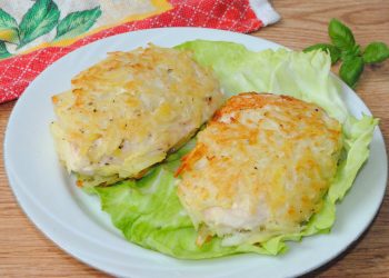 Биточки в картопляному “кожушку”