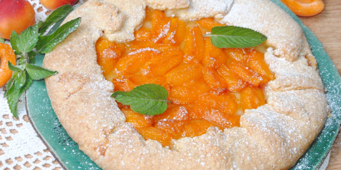 Відкритий пиріг “Сонячні абрикоси”