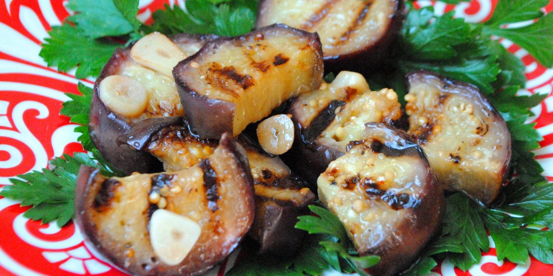 Медові баклажани