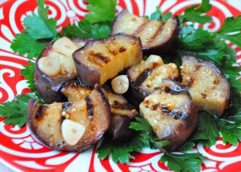 Медові баклажани