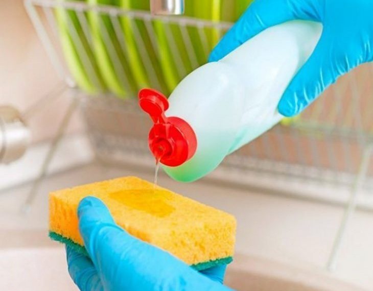 При забиттях зарадить мийний засіб