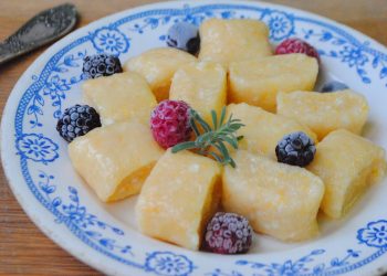 Ліниві вареники з гарбуза