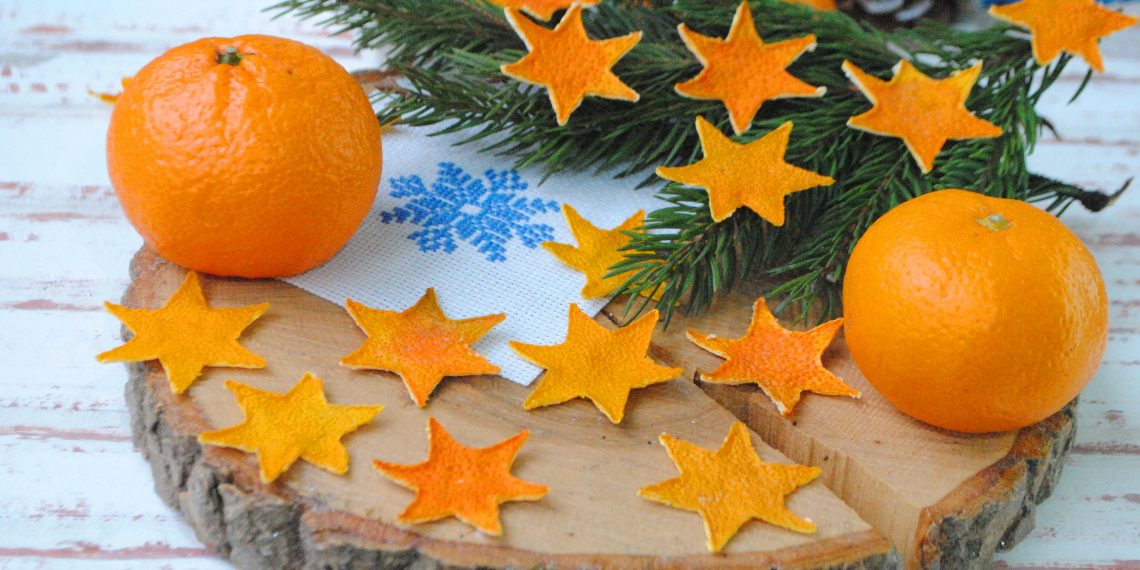 Шкірки від мандаринів не викидайте!