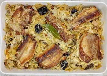 Реберця в капусті