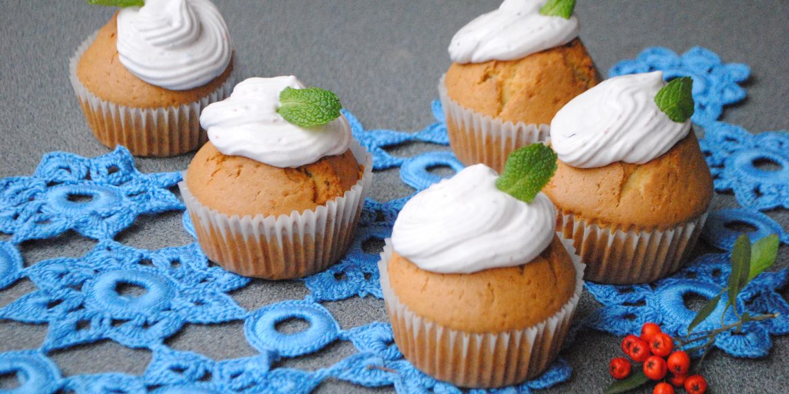 Кекси снігові вершини