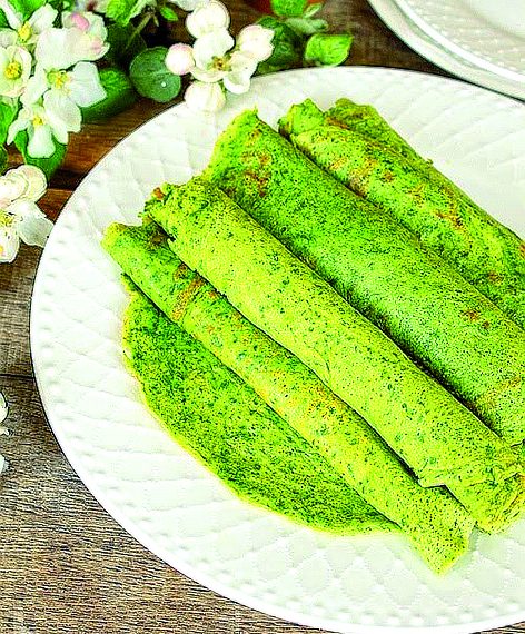 Млинці з кропивою