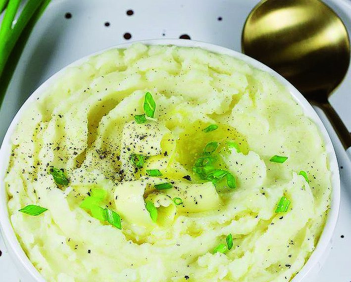 Картопляне пюре по-селянськи з домашнім сиром