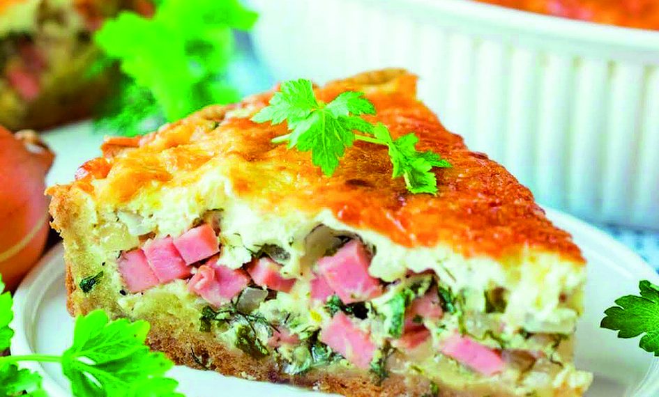 Рум’яний красень: заливний пиріг