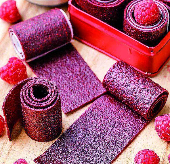 Домашні малинові жувальні пастилки