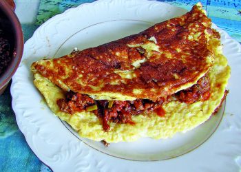 Кабачковий пляцок із м’ясом