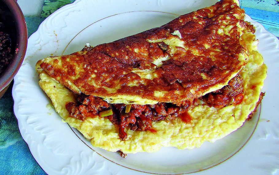 Кабачковий пляцок із м’ясом